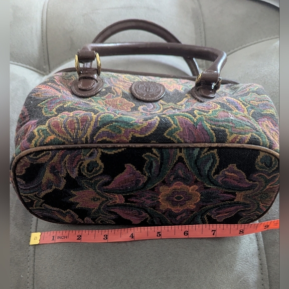 1991 Vintage Tapestry Purse Liz Claiborne - Picture 10 of 11
